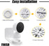Metal Wall Mount Holder for Google Nest Indoor 2nd Generation Wired Security Cam, White