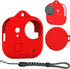 Honlyn Silicone Protective Case for Insta360 GO UItra,Silicone Sleeve Cover with Lens Cap