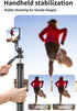 irianu 71" 360 Selfie Stick, Phone Tripod Stand Rotation with Detachable Phone Holder & Wireless Remote, Compatible