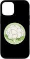 Cauliflower Brassica Oleracea Vegetable Designs iPhone 12/12 Pro Cauliflower Round Image Case