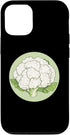 Cauliflower Brassica Oleracea Vegetable Designs iPhone 12/12 Pro Cauliflower Round Image Case