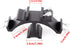 CHICHIYANG Aluminum Alloy Triple Finderscope Bracket Holder Universal Viewfinder & Mini Guide Sights Mount