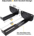 jidinung 3.3"-6.5", 38 lbs Soundbar Wall Mount, All Metal Sound Bar Mounts Under TV for Samsung, Bose, Vizio, LG, Sony