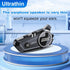 Motorcycle Helmet Bluetooth Headset, Noise Cancellation Speakers for 2 Riders, Communication Systems for Riding