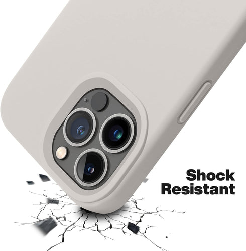 OTOFLY iPhone 13 Pro Case, Liquid Silicone Slim Protective Shockproof Cover with Anti-Scratch Microfiber Lining, 6.1