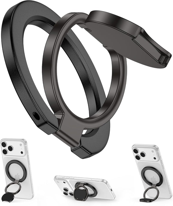 REPIND Magnetic Phone Ring Holder for MagSafe Dual-Side 360 Rotation Strong Magnet Finger