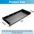Fengone 1U 8" (203mm) 19" Server Rack Mount Shelf Network Rack Shelf Suitable for Network Equipment Racks and Cabinets