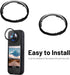 Dual Lens Guards for Insta360 X4 Action Camera, Protective Case for ONE X4 360 Waterproof Camera Accessory