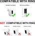 Power Charge Cable Compatible with Stick Up Cam Battery and Spotlight Cam Battery, 10ft Charge Cord with Wall Charger to Power Security Camera Continuously, 1 Pack, White
