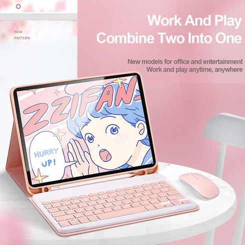 Keyboard Case with Mouse for Galaxy Tab A9+ /Tab A9 Plus 11 Inch, 2023 Release, Magnetic Detachable Bluetooth