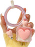ZOSTLAND 5 in 1 DIY Heart Shape Protector Data Cable, 18W 20W USB Charger Line, Earphone Wire Saver Organizer for