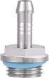 Wendry PC Water Cooling Barb Fitting, G1/4 Thread Barb Connector for Computer Cooling System, Pack of 6