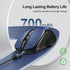TECKNET Rechargeable Wireless Mouse, 2.4G Silent Mouse, 6 Adjustable 4800 DPI, Ergonomic Mouse for Laptop, Blue