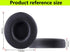 Replacement Ear Pads for Beats Solo 2.0 3.0 Wireless Headphones, Soft Comfort Protein Leather Memory Foam (Black)