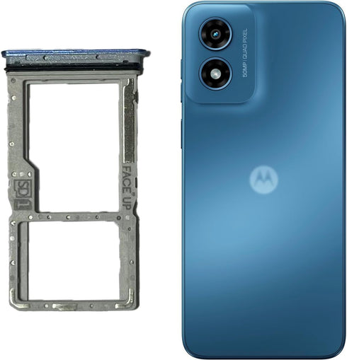 SECRETIGER 2024 3 Sim Card Tray Holder with Pin Replacement for Moto rola Moto G Play Moto G Play Gen Easy SIM Card