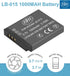 BM Premium 2 Pack of LB-015 Batteries for Kodak PIXPRO WPZ2 Digital Camera
