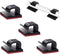 SOULWIT 50 Pcs Self Adhesive Cable Management Clips - Sticky Wire Organizers for TV, PC, Laptop, Home Office