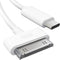 30-Pin to USB C Adapter Cable for iPhone, iPad, iPod – 3ft Charging Cable from USB C to Dock Connector for iPhone 4S/4
