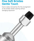 ElevateTech 2 1 Reset SIM Card Removal Tool with Cleaning Brush in Portable Keyring Keychain Pins Needle Opener