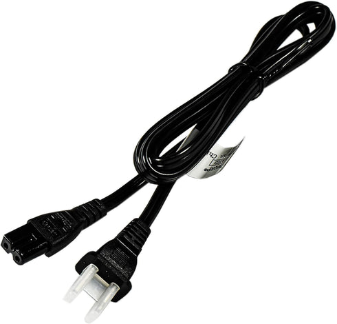 HQRP 6ft AC Power Cord Long Compatible with Pioneer DVD DVR Player Mains Cable, Black