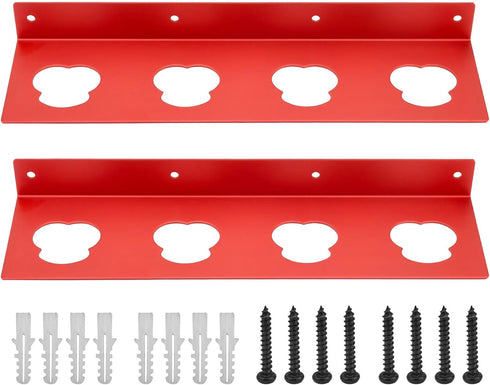 Huthbrother 2-Pack Battery Holder W/Screws for 12V Battery Holder, Wall Mount for