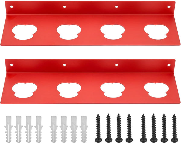 Huthbrother 2-Pack Battery Holder W/Screws for 12V Battery Holder, Wall Mount for
