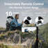 Keledz 16 15 14 13 12 Magnetic Phone Camera Grip with Selfie Fill Light, Smartphone Shooting Holder Selfie Handle Snap