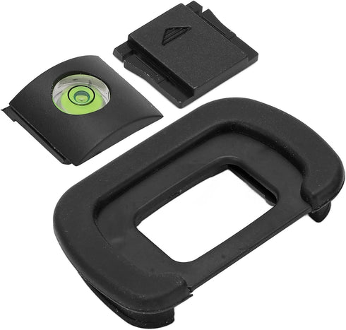 Generic Sets K30 K50, Camera Viewfinder Eyecup Cold Shoe Cover Level for EasytoInstall Photography Accessory Kit