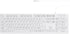 M MC Saite MCSaite Wired White USB 104 Keys Computer Keyboard with Stands,Waterproof - US