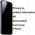 2 Pack 360° Privacy Tempered Glass for iPhone 14 Pro Max/iPhone 15 Plus - Anti-Spy, 9H Hardness, 6.7" Screen Protector.