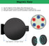 Strong Magnetic Motorcycle Phone Holder, Non-Slip & Anti-Scratch, Compatible with 3.5-7.5" iPhones/Nexus/HTC/LG