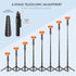 51” Selfie Stick Tripod, Aluminum Alloy Integrated Smartphone Tripod Stand with Wireless Remote Control for