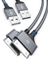 AkoaDa 30 Pin USB Charging Cable 10ft 2 Pack, Apple Certified, Compatible with iPhone 4/4s, iPad 1/2/3, iPod Classic,