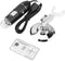 USB Microscope, 50X-500X 0.3MP LED Magnifier for Computer, Holder for Industrial PCB Checking, Jewelry Appraisal