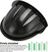 Universal Security Camera Sun Rain Cover Shield, Weatherproof Protective Roof for Dome/Bullet Cameras, 2 Pack