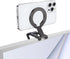 FANAUE Continuity Camera Mount for Desktop Monitor, Magnetic iPhone Webcam Stand, Adjustable Phone