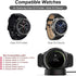 Emilydeals Gear S3 Charger, Smart Watch Charging Cradle Dock for Samsung Gear S3 Classic/Frontier (2-Pack)