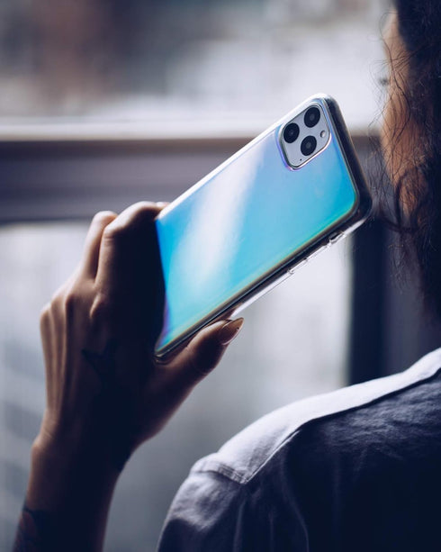 FELONY CASE Aura Holographic Protective Case for iPhone 11 - Slim & Shock-Absorbent Stylish Phone Cover