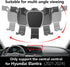 LUNQIN 2021 2022 2023 2024 2025 2026 Car Phone Holder for Hyundai Elantra Sedan Hybrid Auto Accessories Navigation