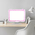 Yuanchu 23"-27" Lovely Computer Monitor Cover, Cute Bow-knot Dust Protector Pink TV Screen Monitor Decoration Dust
