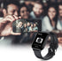 Smart Watch for Men Women, 1.69 inch Full Touch Screen, IP68 Waterproof Bluetooth Fitness Tracker (Black)