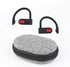 Wireless Earbuds, TWS Bluetooth 5.0 Stereo Headphones with Microphone and Charging Case, Sweatproof Sports Earbuds