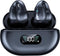 Truelaia Wireless Earbuds - Mini Bone Conduction Headphones with Earhooks, Waterproof Bluetooth 5.3 Clip On Ear Buds