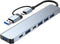 SkyeySnail USB Hub 8 in 1, USB A/C to USB 3.0 USB 2.0,