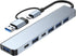 SkyeySnail USB Hub 8 in 1, USB A/C to USB 3.0 USB 2.0,