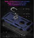 Aozuoton Blue iPhone 8 Plus/7 Plus Case, Military Grade 16ft Drop Tested, Shockproof with HD Screen Protector.