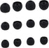 ALXCD Silicone Eartips for Senso Anker T10 Earbuds, 6 Pairs S/M/L Replacement Tips, Black