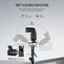 NEEWER Camera Flash Bracket H-Type Mount - Adjustable Metal Light Stand Adapter with Umbrella Softbox Holder