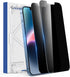 SYNCWIRE 2-Pack Privacy Screen Protector for iPhone 14/13 Pro/13 6.1'' - Unbreakable Anti-Spy Tempered Glass, Easy