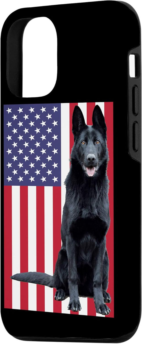 iPhone 12/12 Pro Black German Shepherd Case